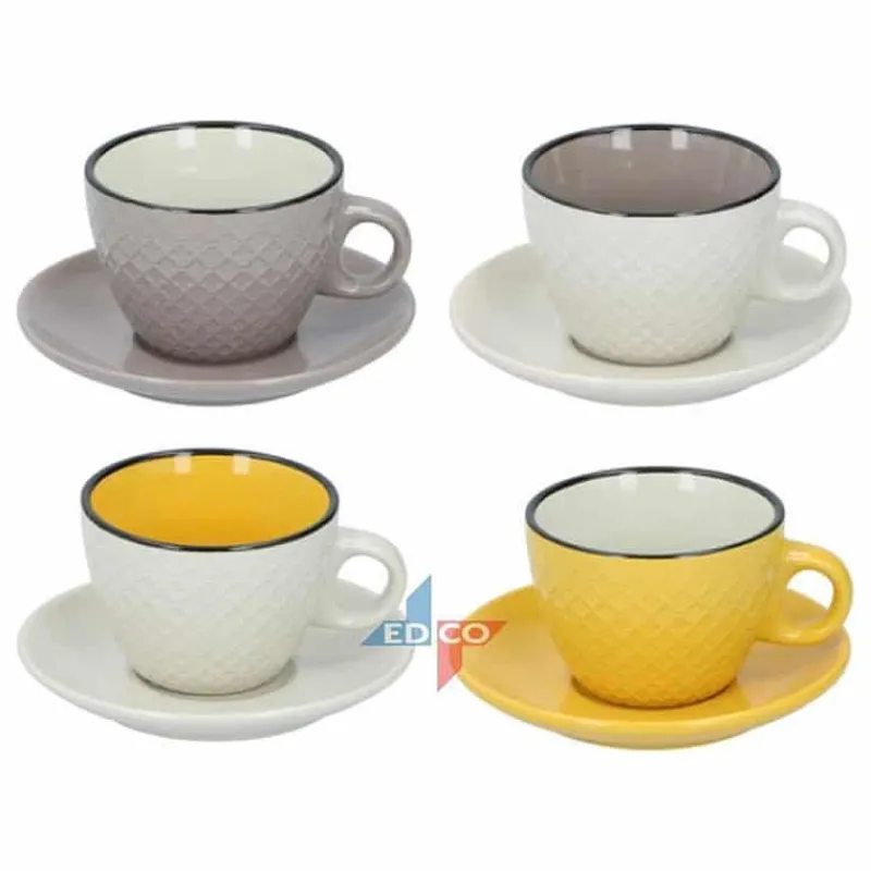 4 Kopjes en 4 ondertassen> Koffie & Thee|4 Wielen