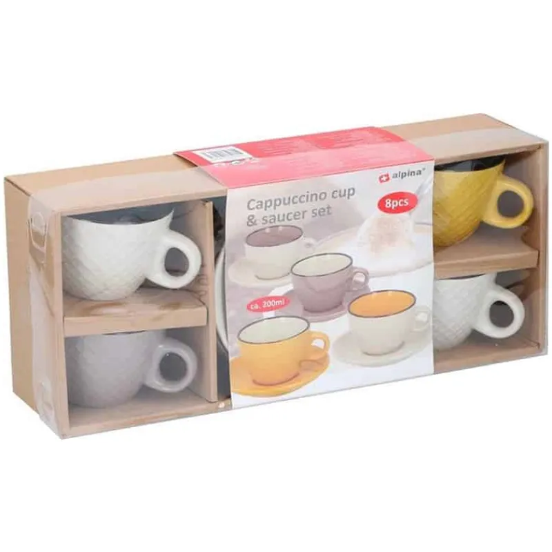 4 Kopjes en 4 ondertassen> Koffie & Thee|4 Wielen