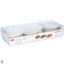 Alpina 3 schaaltjes wit voor amuse/snack (4 ass)><noscript><img width=