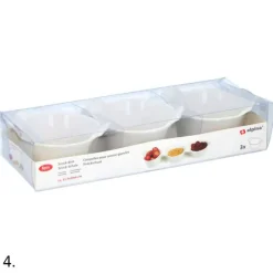 Alpina 3 schaaltjes wit voor amuse/snack (4 ass)><noscript><img width=