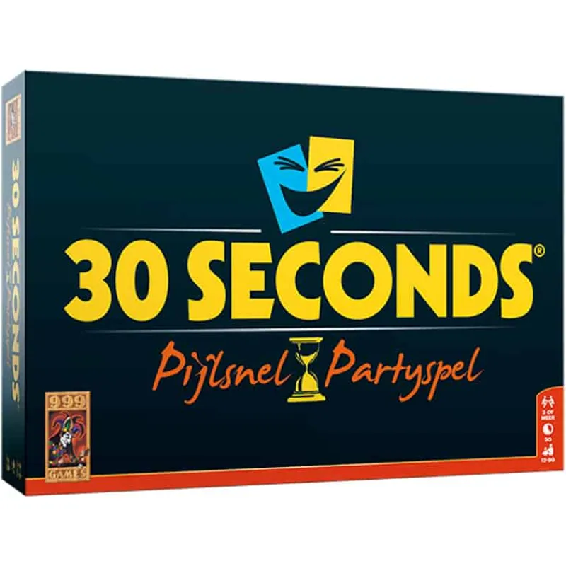 999 Games 30 Seconds Pijlsnel Partyspel> Gezelschapspel