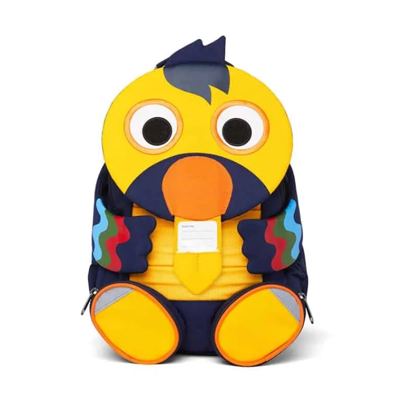 Affenzahn Rugzak Large (20x12x31cm) Friends Tukan> Zakken & Tassen