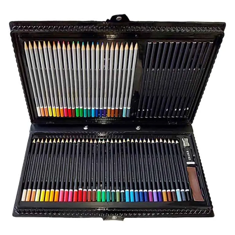 Art kleurbox (slijper, 36 kleurpotloden, 24 verfpotloden ,12 tekenpotloden)> Schrijven & Tekenen|Creatief