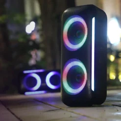 Artsound lightbeats large portable zwart speaker> Electronica & Muziek