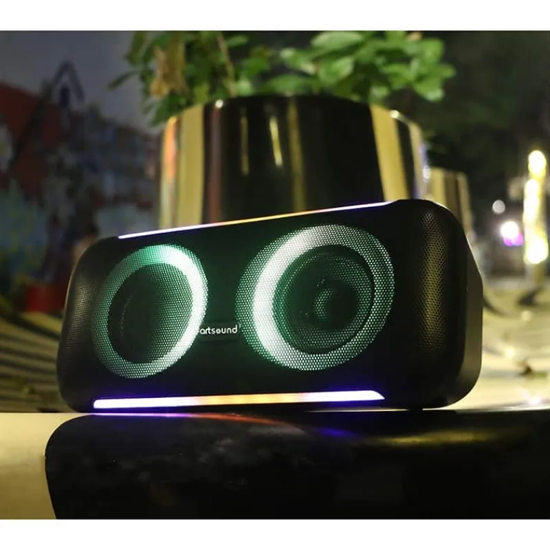 Artsound Lightbeats medium portable zwart speaker> Electronica & Muziek