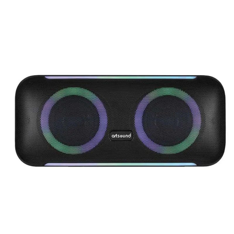 Artsound Lightbeats medium portable zwart speaker> Electronica & Muziek