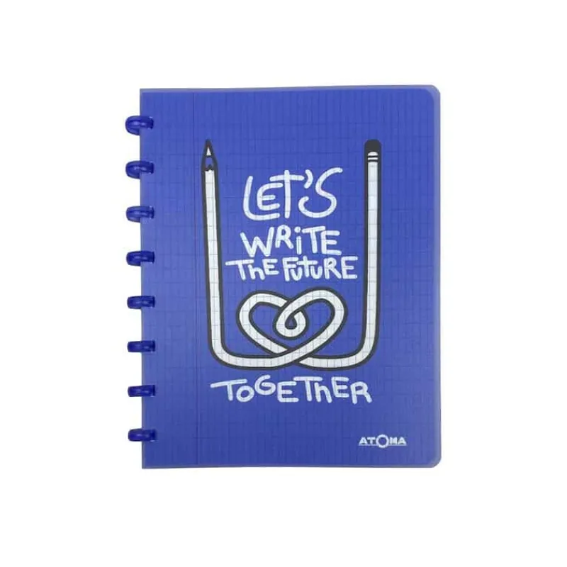 Atoma Schrift Writings (A5) geruit> Papierwaren