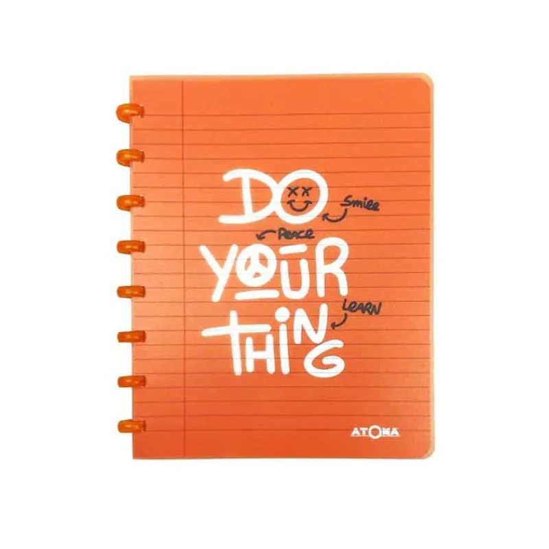 Atoma Schrift Writings (A5) geruit> Papierwaren