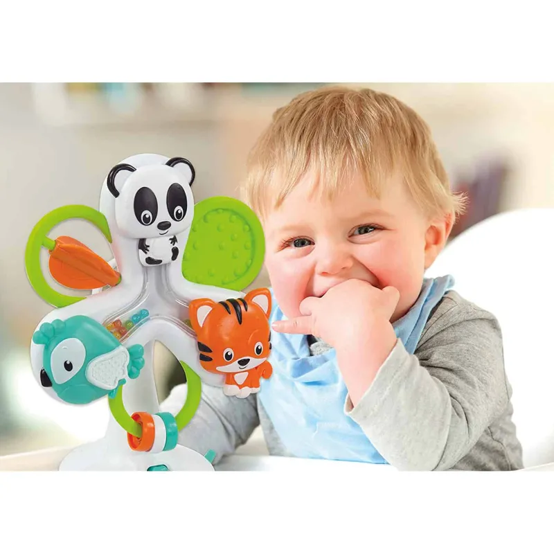 Clementoni Baby Ring en Ring Dieren voor hoge stoel> Baby & Peuter