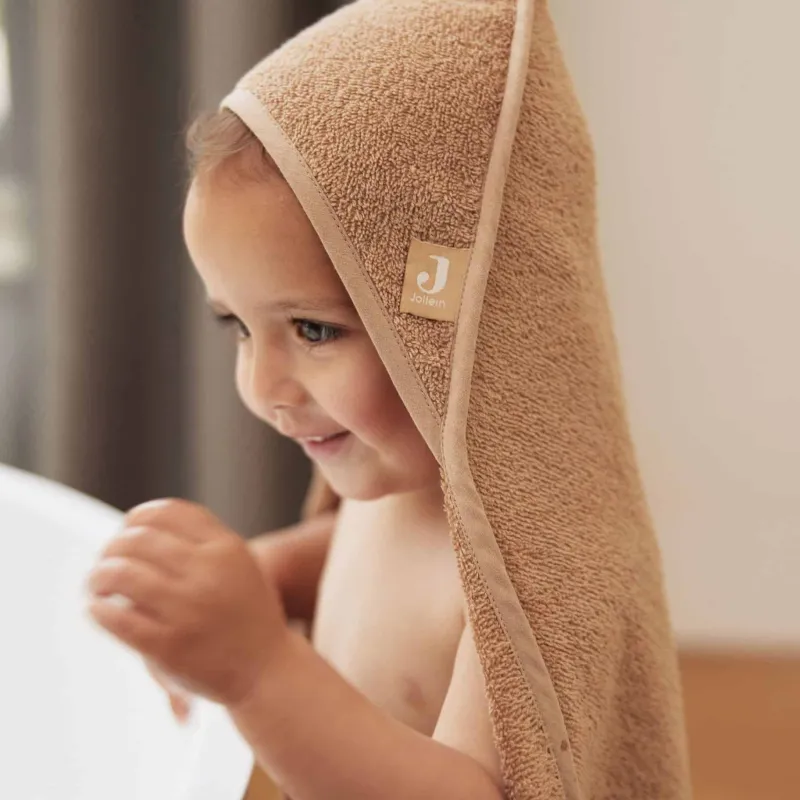 Badcape Badstof Biscuit> Babykleding En Textiel