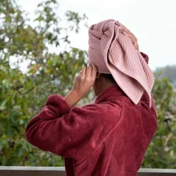 Badjas Florence bordeaux XL/XXL> Textiel|Cadeautip