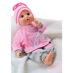 Bambolina babypop met mondbeweging + geluid> Poppen