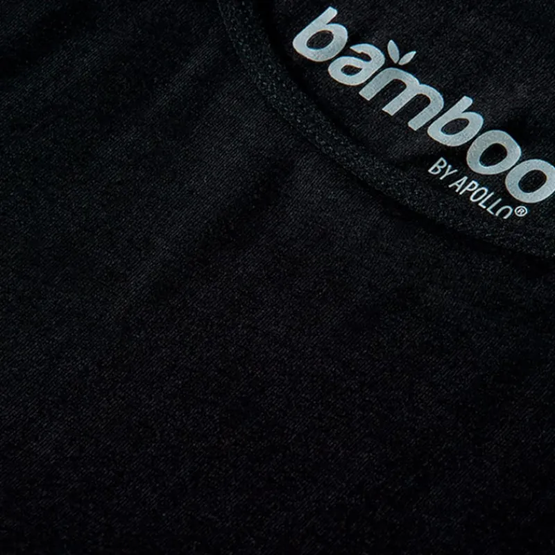 Bamboo Singlet (2 stuks) dames zwart> Textiel