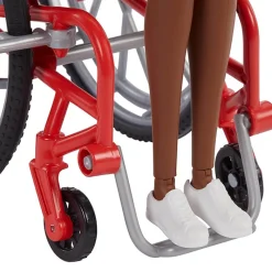 Barbie, Mattel Barbie Fashionista met rolstoel (pop 166)><noscript><img width=