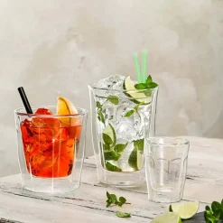 Beker dubbelwandig (2 stuks)> Koffie & Thee|Glazen & Bekers