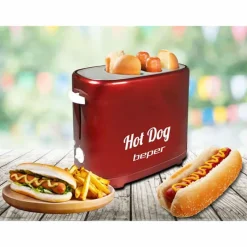 Beper Hotdogmaker (750W) rood><noscript><img width=