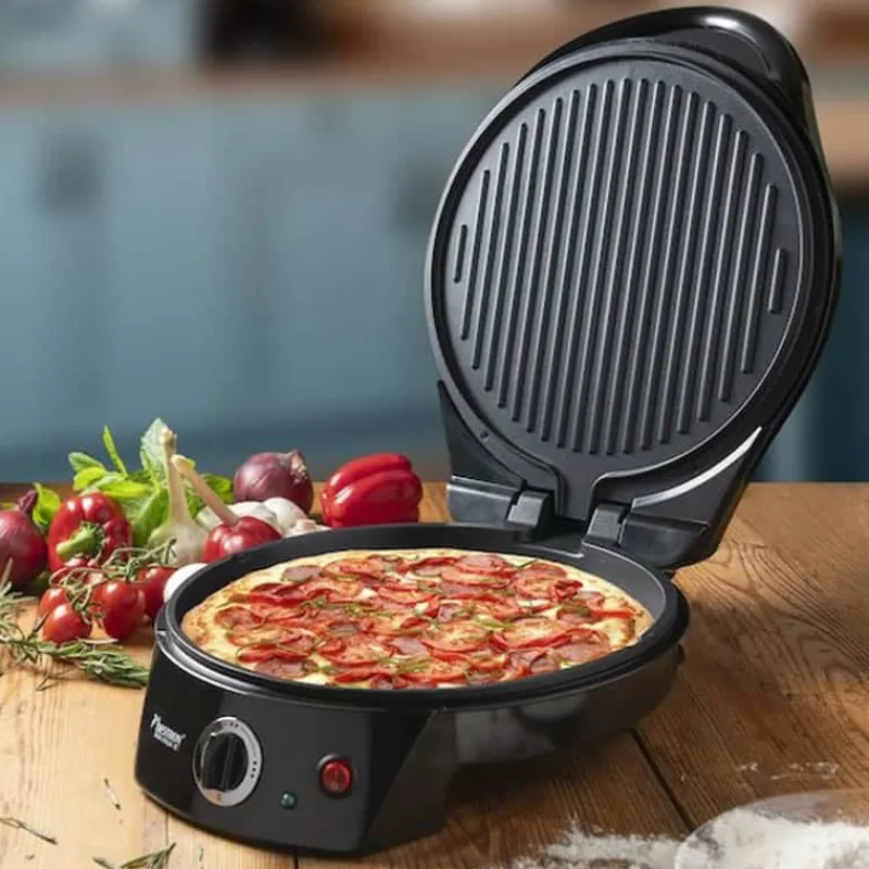 Bestron Pizza-oven elektrisch zwart> Koken & Bakken|Keuken