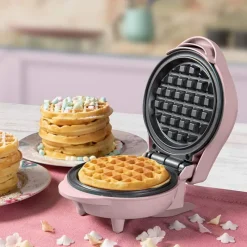 Bestron Wafelijzer Ego (550W) roze> Koken & Bakken|Keuken