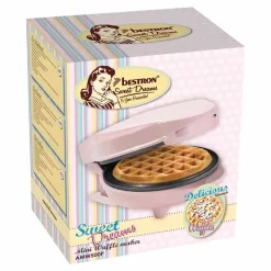 Bestron Wafelijzer Ego (550W) roze><noscript><img width=