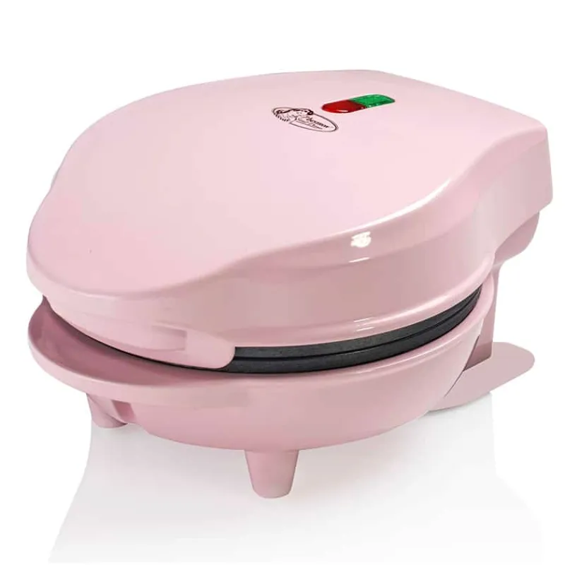 Bestron Wafelijzer Ego (550W) roze> Koken & Bakken|Keuken