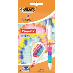 Bic 4 Colours + Tipp-Ex mini pocket mouse decor> Schrijven & Tekenen