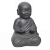 Boeddha zittend (34cm) antraciet> Decoratie
