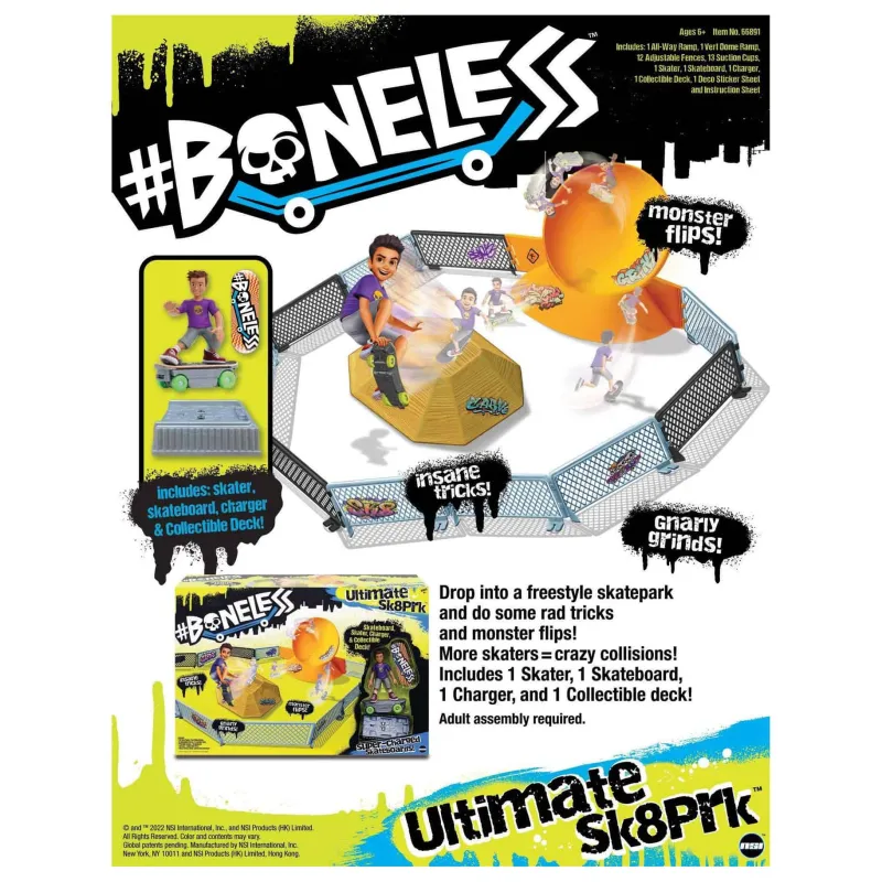 Boneless Ultimate Super Street Skatepark> Speelsets