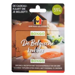 Bongo bon De Belgische Kookbox> Cadeautip