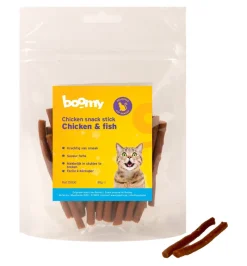 Boomy Kat snack (80gr) Stick kip> Kat