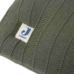 Boxkleed Pure Knit Leaf Green> Babypark & Bed