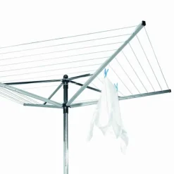 Brabantia Droogmolen Lift-O-Matic (50m) met metalen grondanker><noscript><img width=