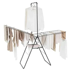 Brabantia Hangon droogrek (25m) zwart met haak><noscript><img width=