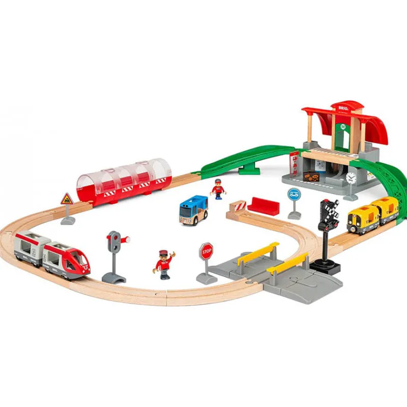Brio Central Station Set> Houten Speelgoed|Creatief