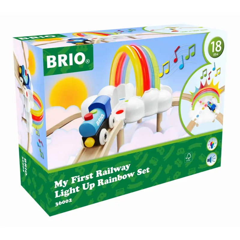 Brio My first railway regenboog> Baby & Peuter|4 Wielen