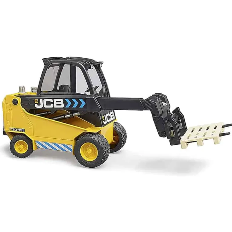 Bruder JBC Teletruck + pallet> Speelsets|4 Wielen