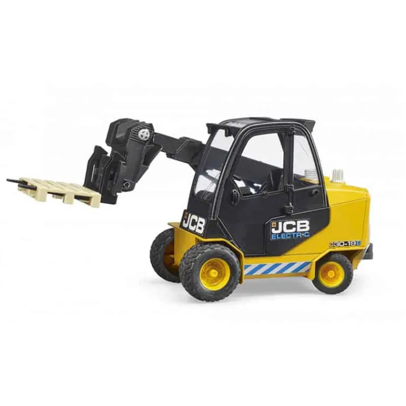 Bruder JBC Teletruck + pallet> Speelsets|4 Wielen