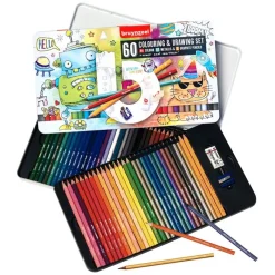 Bruynzeel Kleurpotloden (60 stuks) Kleine kunstenaar> Schrijven & Tekenen