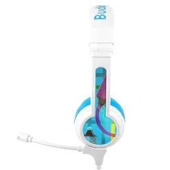 Buddyphones on ear met staafmicrofoon – blauw><noscript><img width=