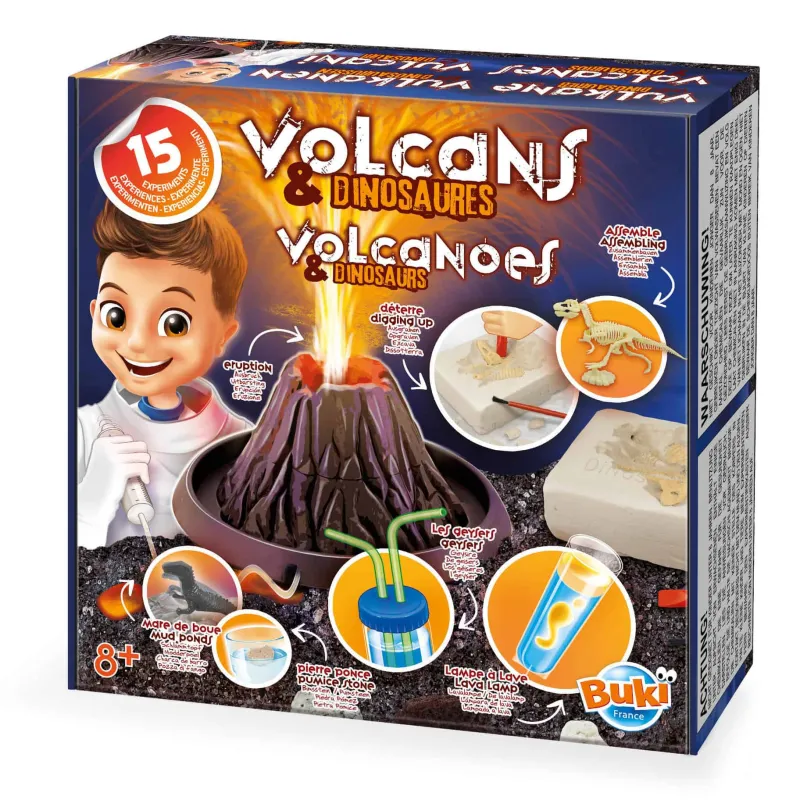 Buki Vulkanen en Dinosaurus> Speelsets|Interactief