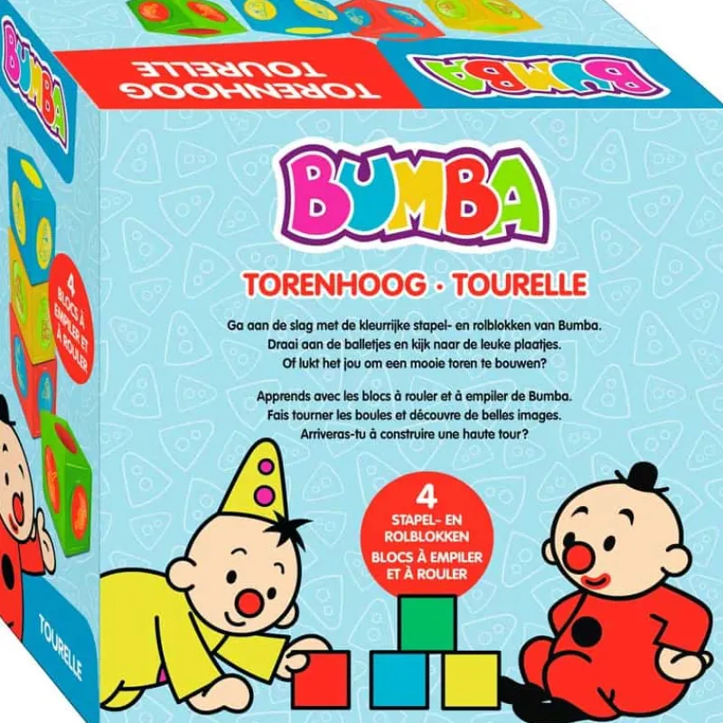 Bumba 4 stapelblokken – Torenhoog> Film & Tv|Baby & Peuter