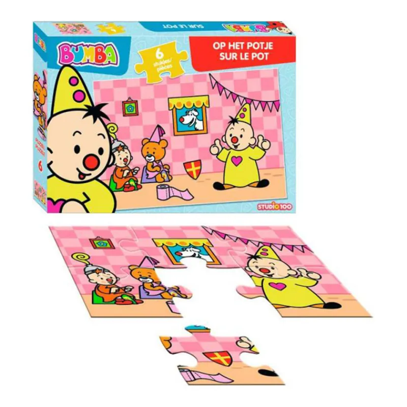 Bumba puzzel (6st) ‘Op het potje’> Speelgoed|Educatief