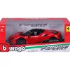 Burago Ferrari SF90 Stradale 1:18 Rood/Zwart> 4 Wielen