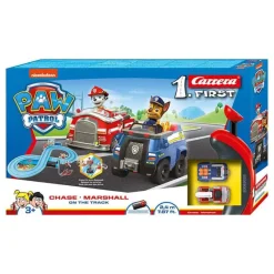 Carrera, Paw Patrol Carrera First Paw Patrol On the Track (baanlengte: 2,4m)> Speelsets|4 Wielen