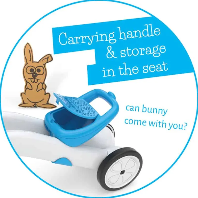 Chillafish Driewieler & loopfiets Bunzi (2 in 1) blauw> Fiets & Sport|Baby & Peuter