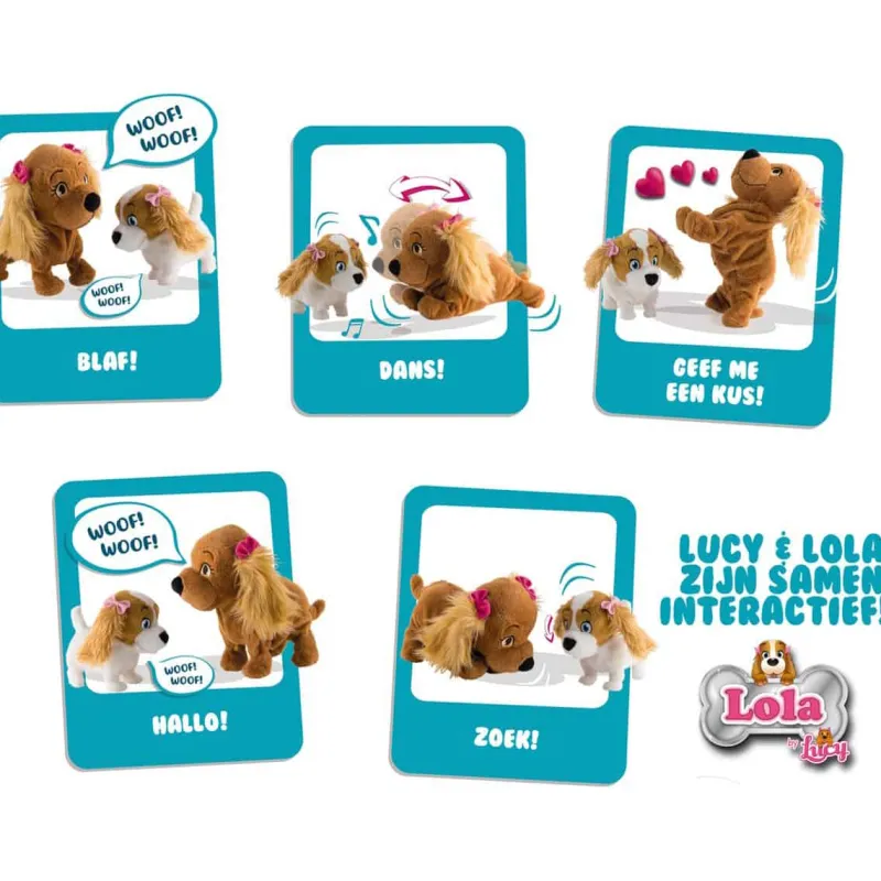 Club Pet Lola interactieve hond> Muziek & Elektronica|Knuffels & Pluche