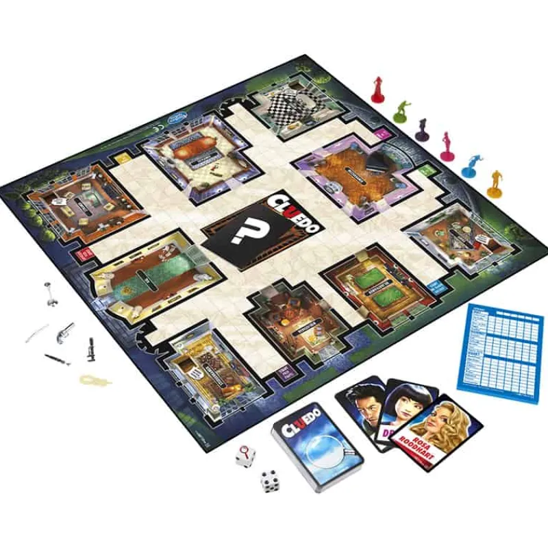 Hasbro Cluedo> Gezelschapspel