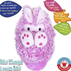 Curlimals konijn roze> Knuffels & Pluche