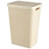 Curver wasbox 58L in jute, wit> Opbergen|Badkamer