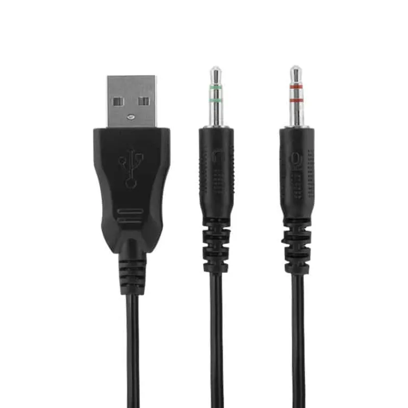 Deltaco Gaming Over-ear headphone mic met LED zwart> Pc & Electronica|Muziek & Elektronica