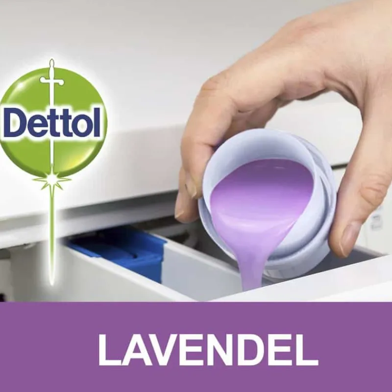 Dettol Perfecte Hygiëne Toevoeging bij de was Lavendel 1,5 L> Poetsproducten